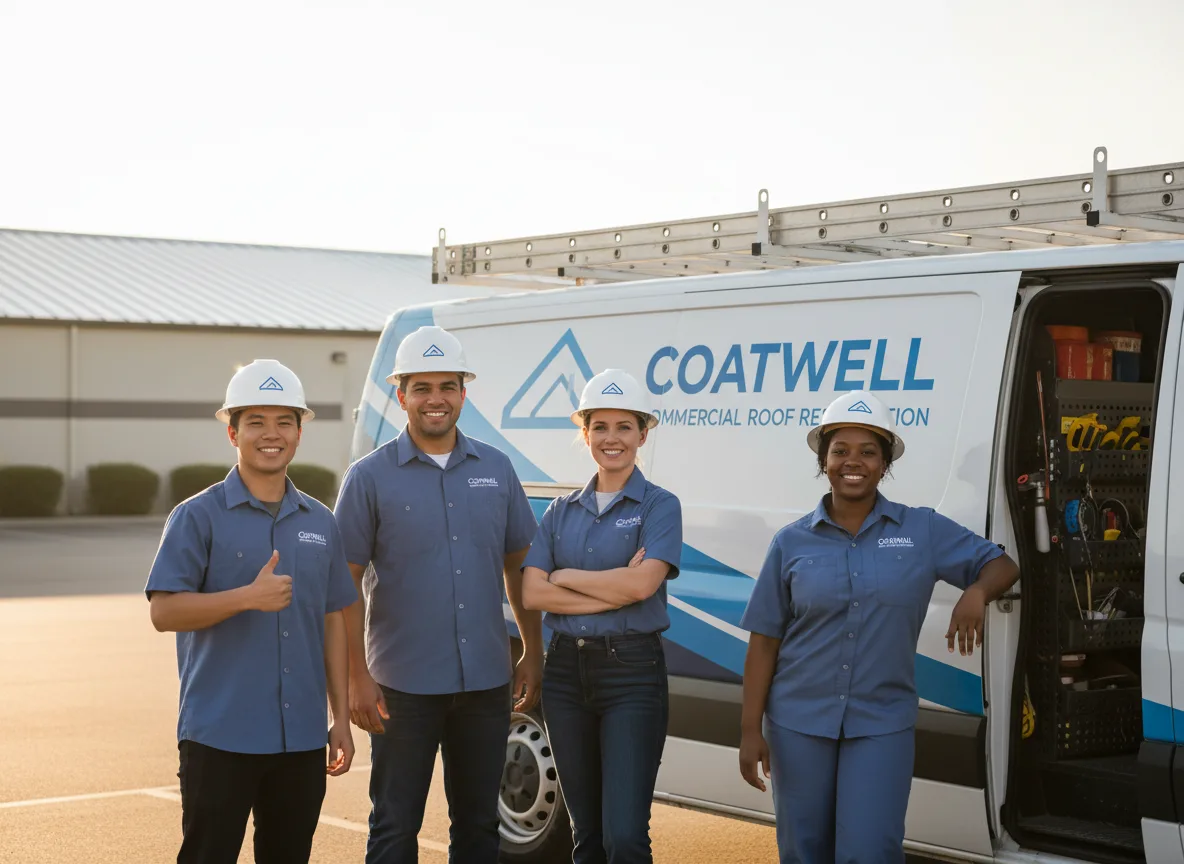 Commercial roof coating company in Mead, CO